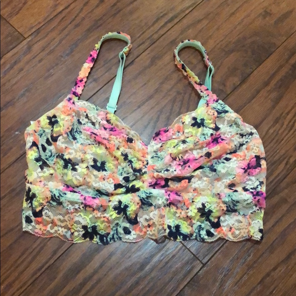 VS Pink Lace Bralette